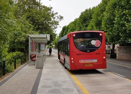 Cumberland Road Bus shelter