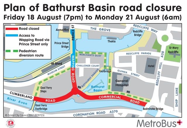 Bathurst Bridge closure