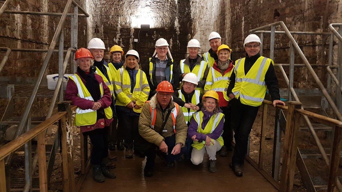 Tour of Suspension Bridge vaults