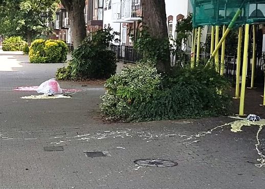 Chemical spillage
