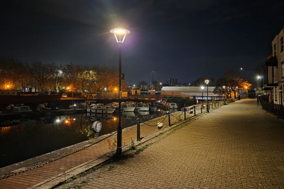 New lights around the Landing